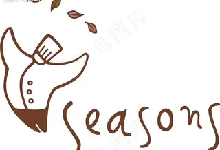 外国餐厅标志设计图片