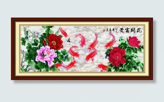 花开富贵装饰画