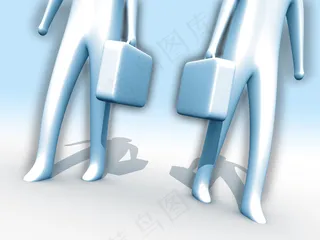 概念小人 商务小人 金融小人