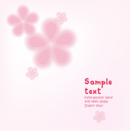 粉色小清新花瓣