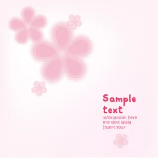 粉色小清新花瓣