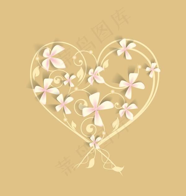 四叶草花纹花边