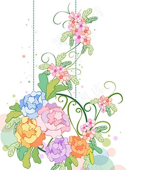 花朵背景素材图片