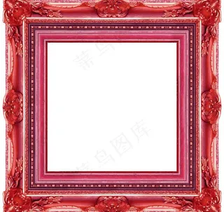 华丽欧式花纹相框图片
