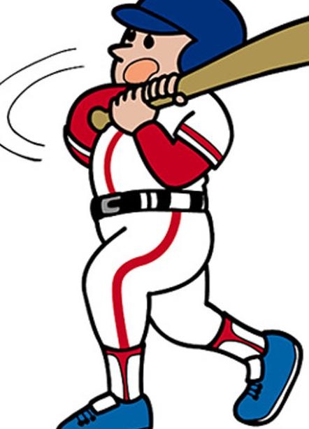 棒球 卡通运动人物图片