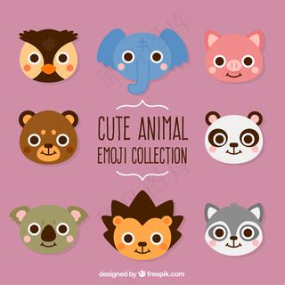 卡通狮子矢量设计