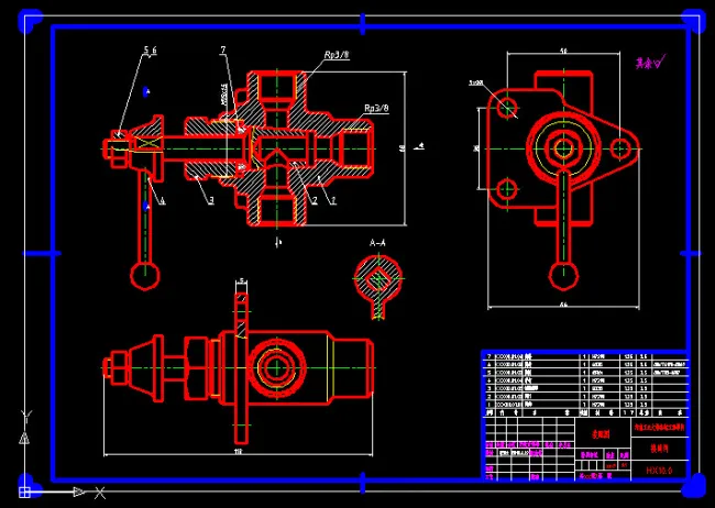 换向阀（套图）