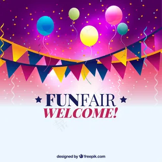 紫色背景矢量图