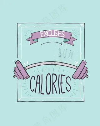 T恤图案设计图文组合英文字体