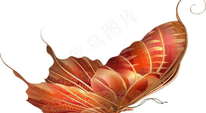 唯美蝴蝶装饰图片psd模版下载