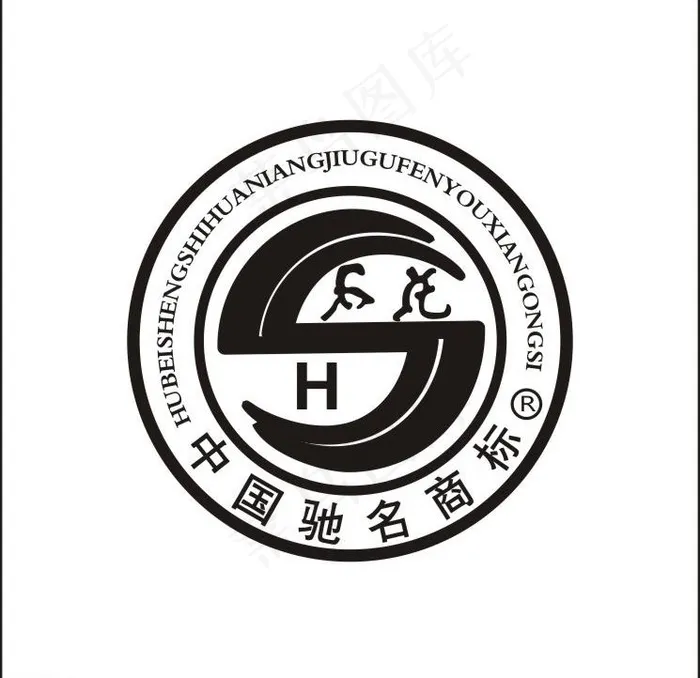 石花logo图片cdr矢量模版下载