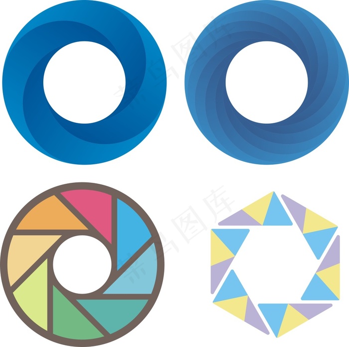 曲面4分环 7分环 朋友圈 支付宝...