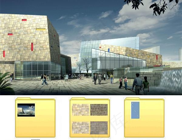 建筑效果图MAX源文件图片