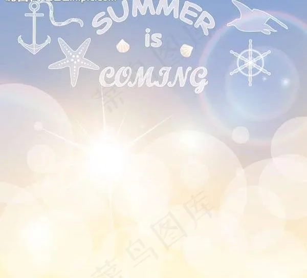 夏季图标设计图片eps,ai矢量模版下载