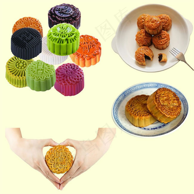 中秋节月饼高清图片psd素材