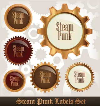 蒸汽朋克的标签集