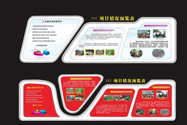 宣传栏图片cdr矢量模版下载