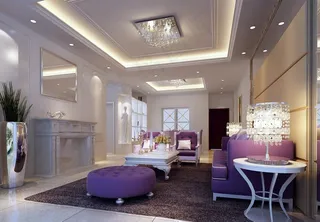 欧式客厅效果图图片