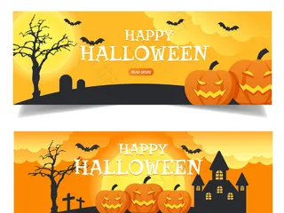 万圣节卡通背景素材下载