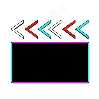 霓虹灯边框,免抠元素