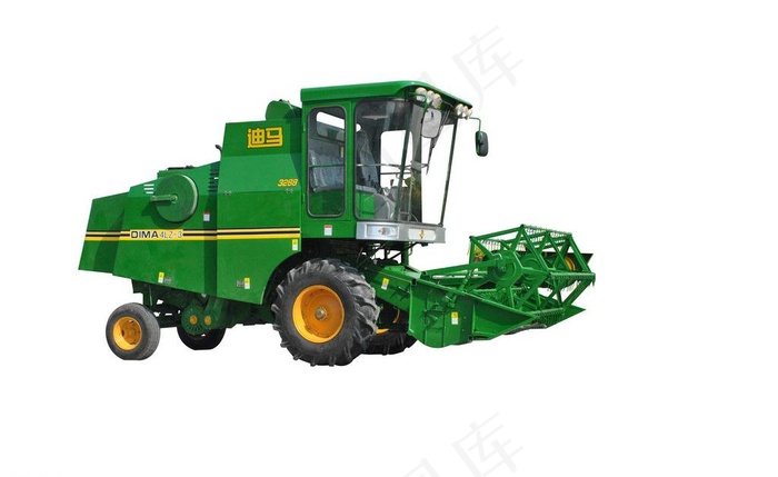 联合收割机图片