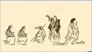 日本歌舞伎儿童画