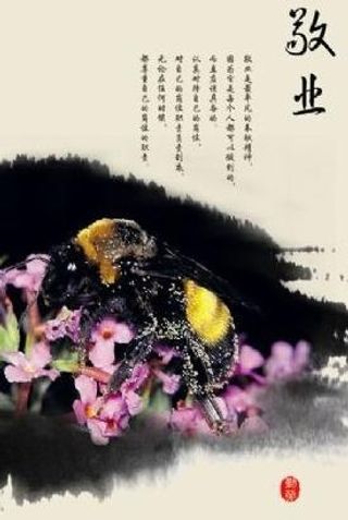 爱岗敬业PSD 下载