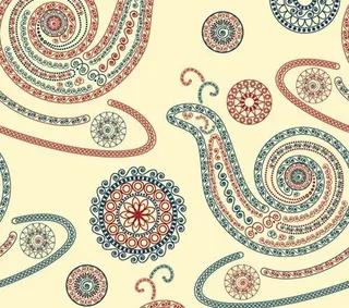 特别的动物图案花纹矢量素材