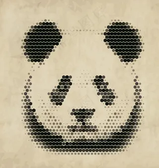 动物头像 熊猫图片