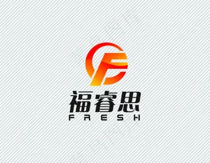 F字母创意设计 思 福 LOGO ...