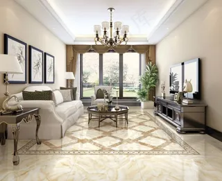 原创客厅效果图制作