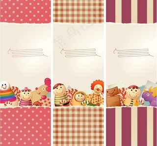 可爱卡通儿童玩具图片