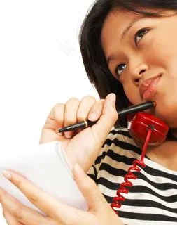 女人的思维和在电话中交谈 女人的思维和在电话中交谈