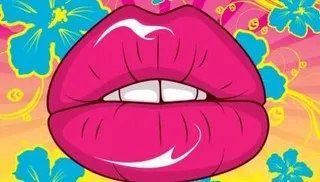 性感的嘴唇矢量