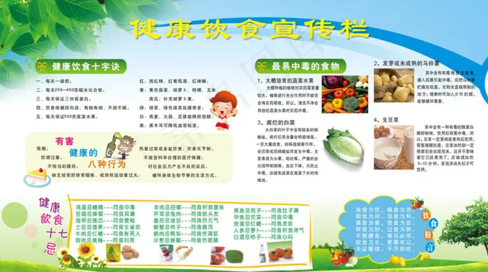 饮食海报图片cdr矢量模版下载