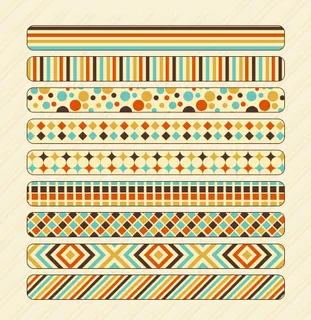 复古感觉填充图案