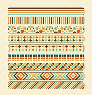 复古感觉填充图案