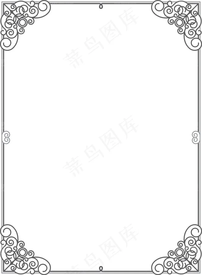 精美欧式字母花纹矢量素材eps,ai矢量模版下载