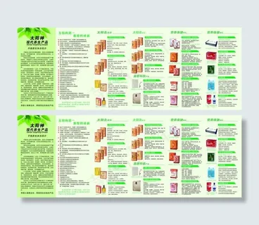 太阳神现代养生产品画册