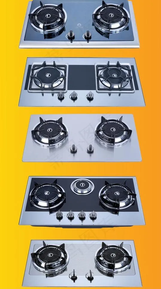 燃气灶图片(4409X7579(DPI:350))psd模版下载