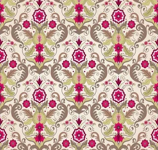 欧式花纹背景图片