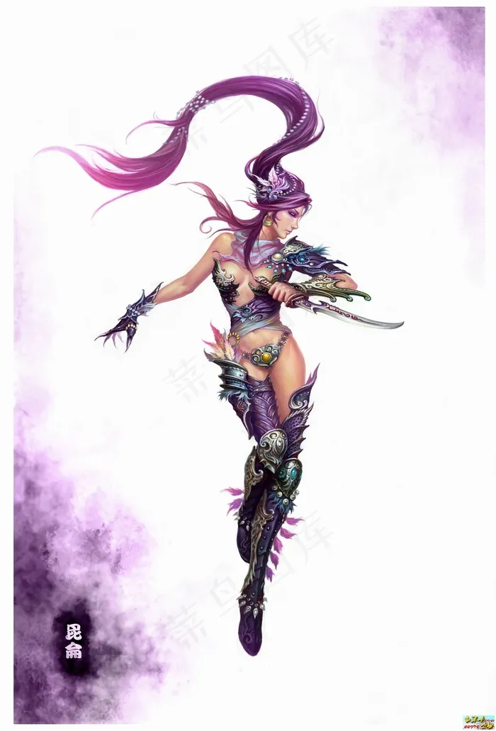 游戏人物素材图片