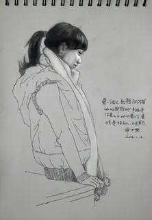 人物速写图片 人物速写图片