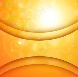 橙色夏天背景图片