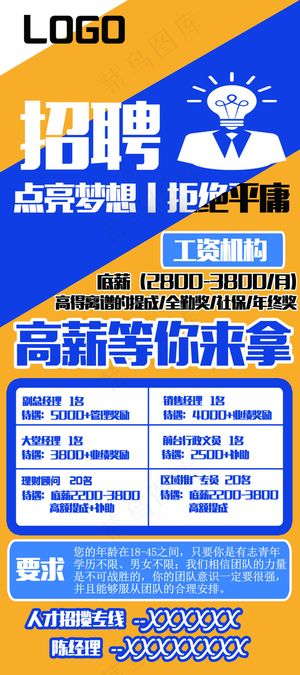 招聘海报
