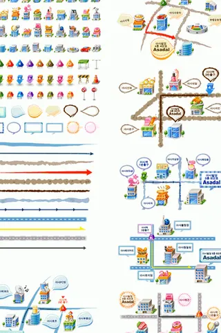 美丽的矢量地图和实践
