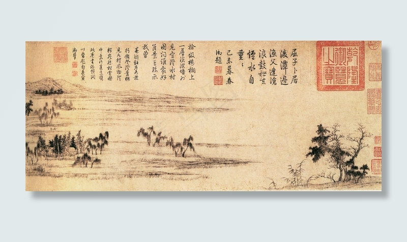 高清国画素材之自然风光