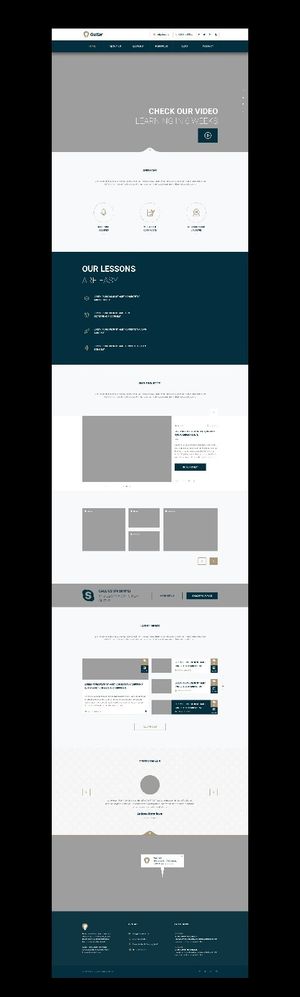 国外企业网页模板 首页页面 官网模...