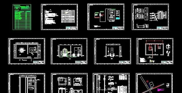 临时用电变压器平面设计布置图