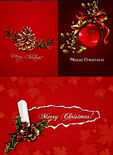 手绘圣诞装饰矢量素材 手绘圣诞装饰矢量素材